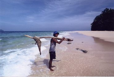 mon petit frere Sanjay qui vit aux Iles Andaman